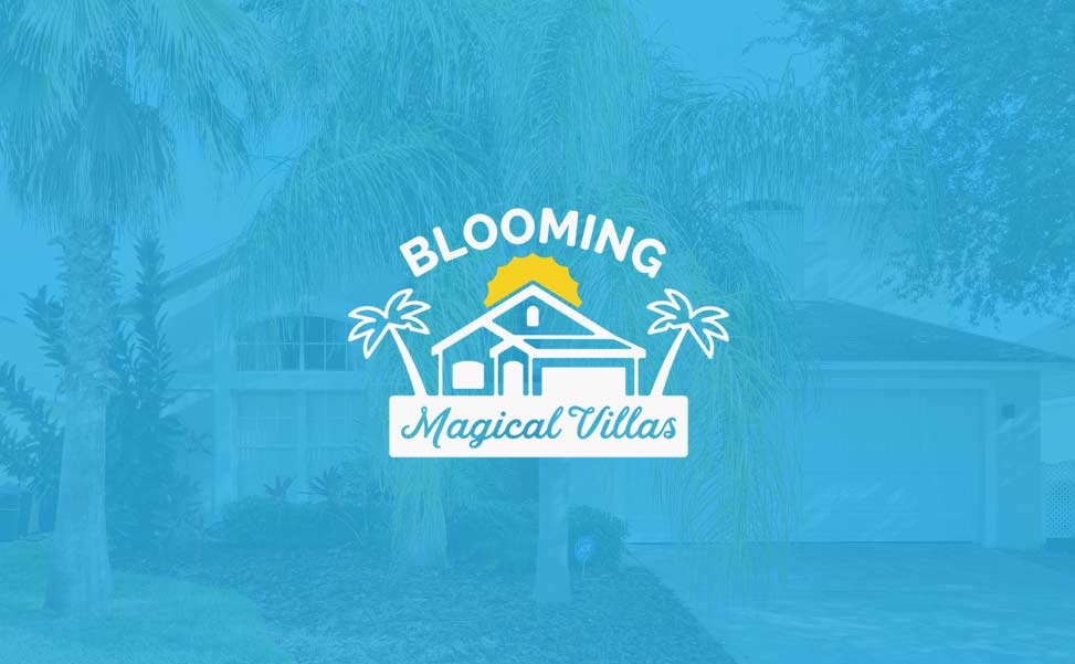 Blooming Magical Villas logo - Brand Design, Web Design and Web Development